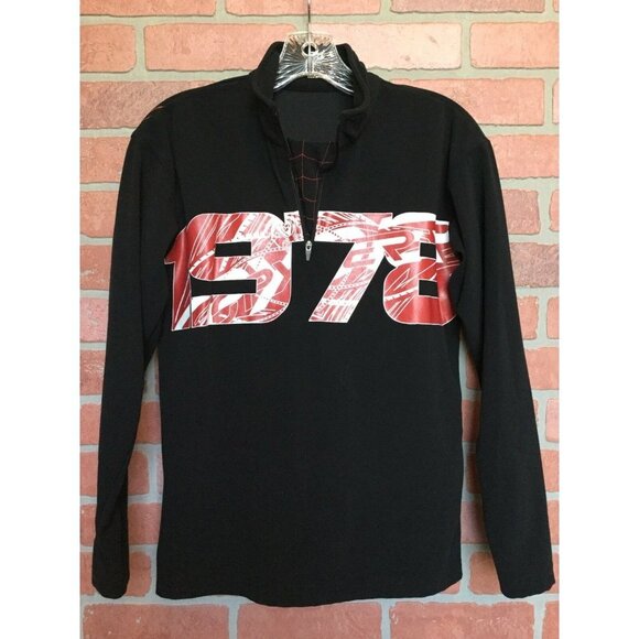 SPYDER KYDS Youth Pull Over Jacket Size L Large 14/16 Black - Picture 1 of 6